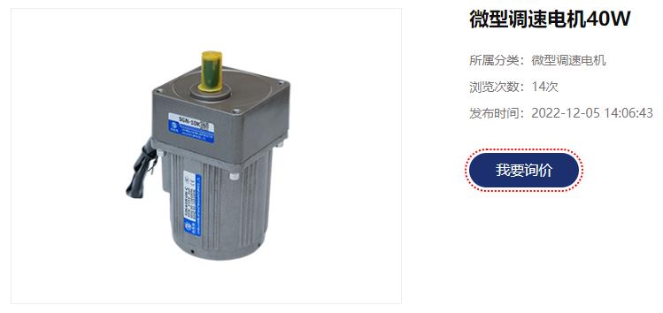 微型調(diào)速電機 微型調(diào)速電機